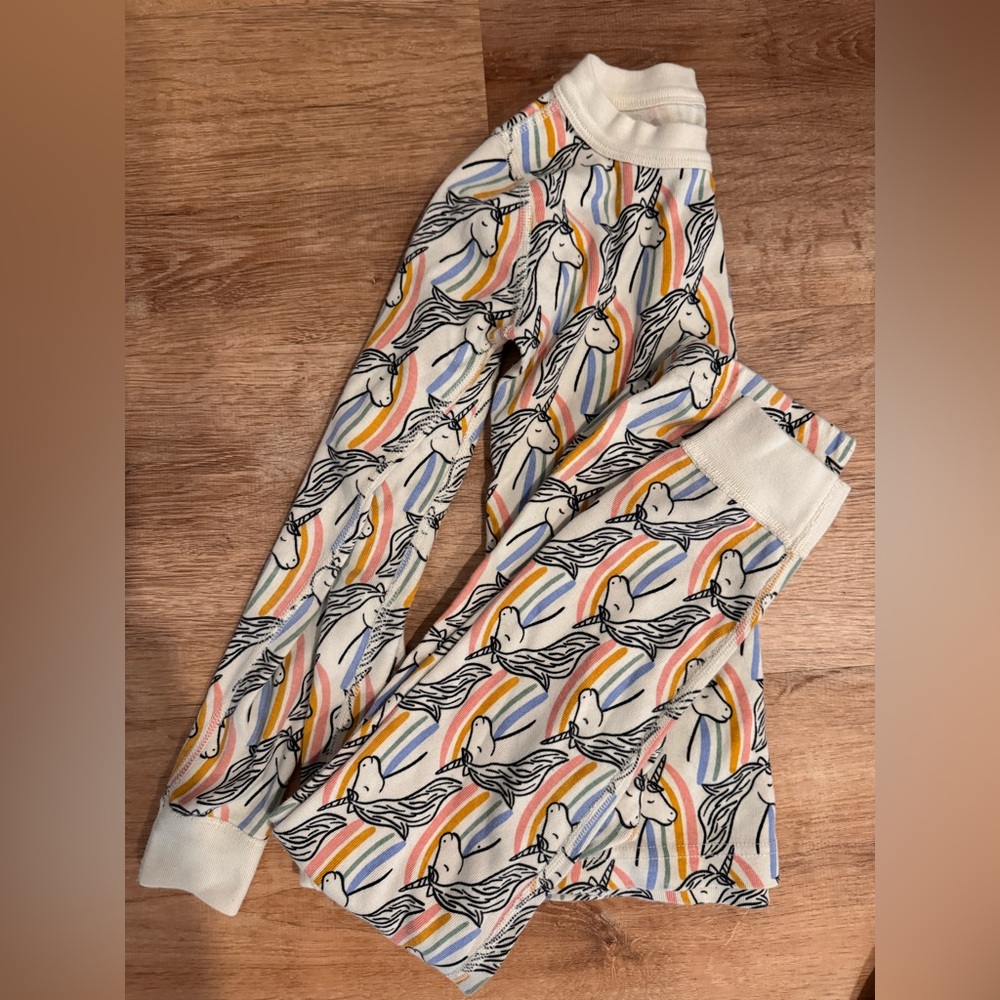 Hannah Jammies Unicorn Print